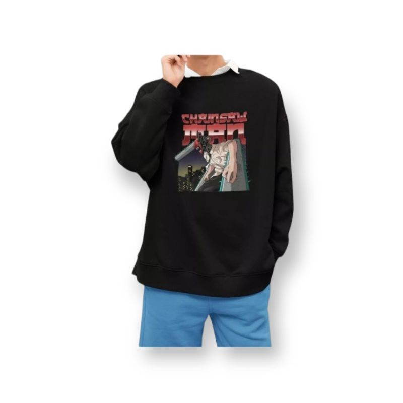 Crewneck Anime / Crewneck Basic Anime Chainsawman