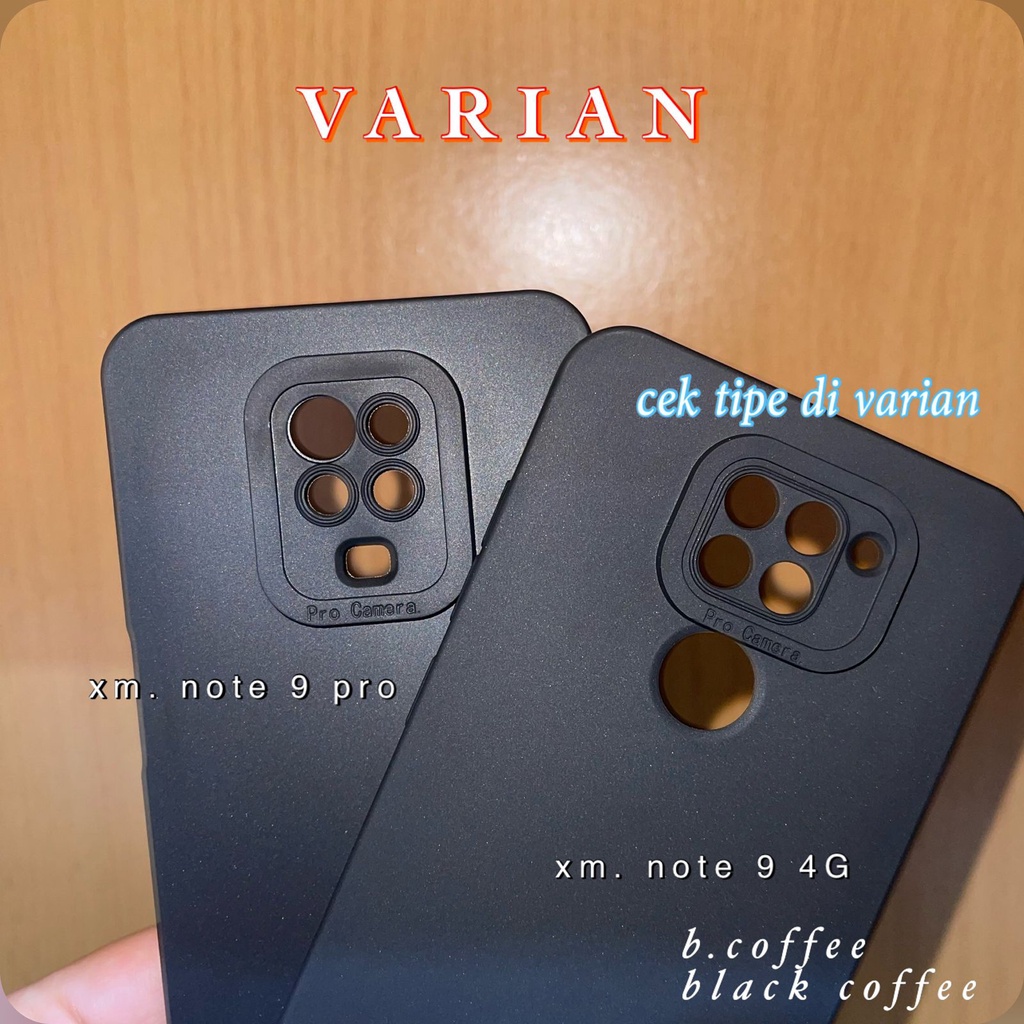 ProCam SQUARE MATTE soft case XIAOMI REDMI NOTE 10 PRO / NOTE 10s / NOTE 10 (4G &amp; 5G)/ NOTE 9 PRO / NOTE 9