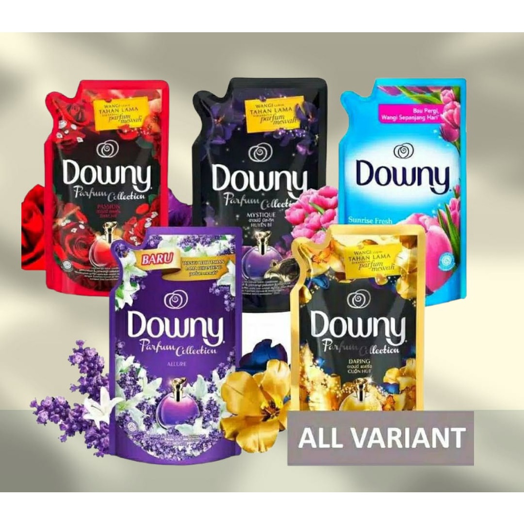 Downy TinyTAN BTS Edition Pelembut dan Pewangi Pakaian Passion 650 ml