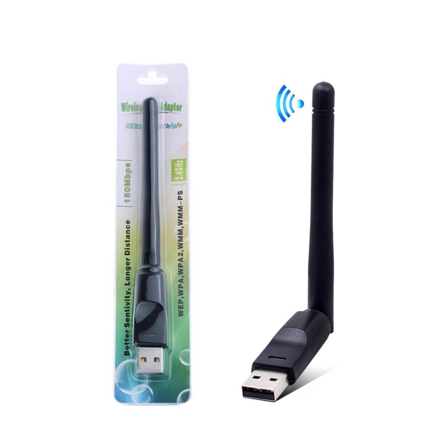 USB WIFI STB MT7601 WI-FI ANTENA BISA SET TOP BOX / WINDOWS