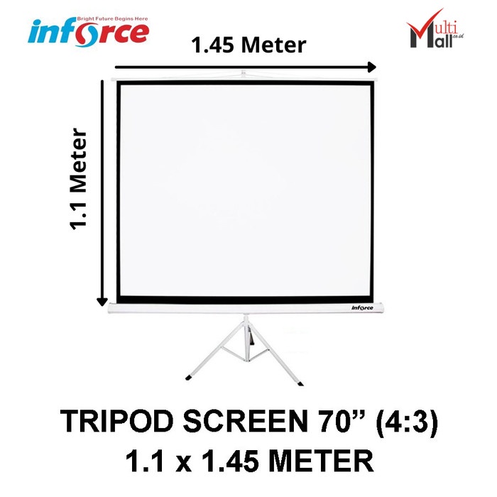 

[[JNT COD]] TRIPOD SCREEN PROJECTOR 70inch (11000x1450)