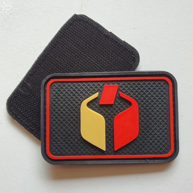 patch rubber logo panwaslu / bawaslu / pemilihan umum / pemilu / tempelan emblem karet velcro