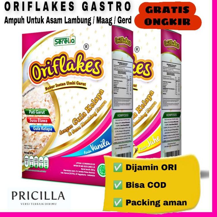 

➽ Oriflakes Gastro 350 gram - Solusi Asam Lambung ➤