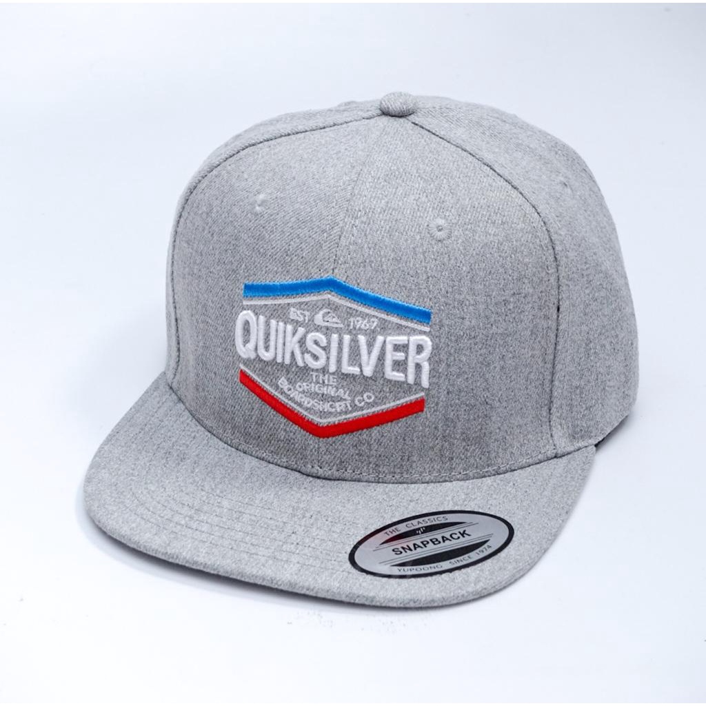 Topi Quiksilver Snapback Pria Fashion Import Distro Premium