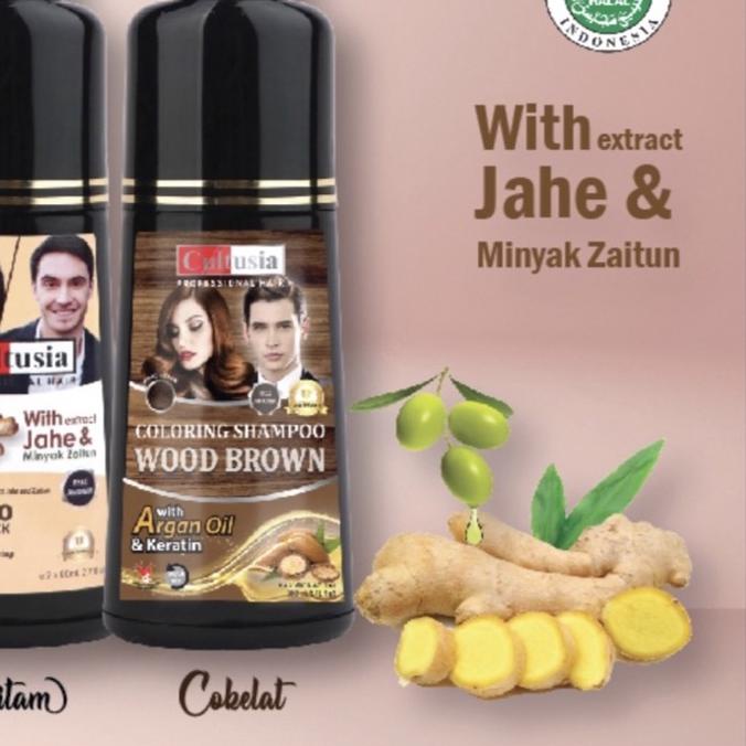 ◙ Cultusia Shampoo jahe / wood brown ✸