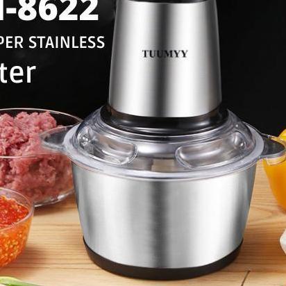 ➽ (TUUMYY) BLENDER CHOPPER STAINLESS MULTIFUNGSI 2L TM-8622/TM-0810/TM-8611 ۩
