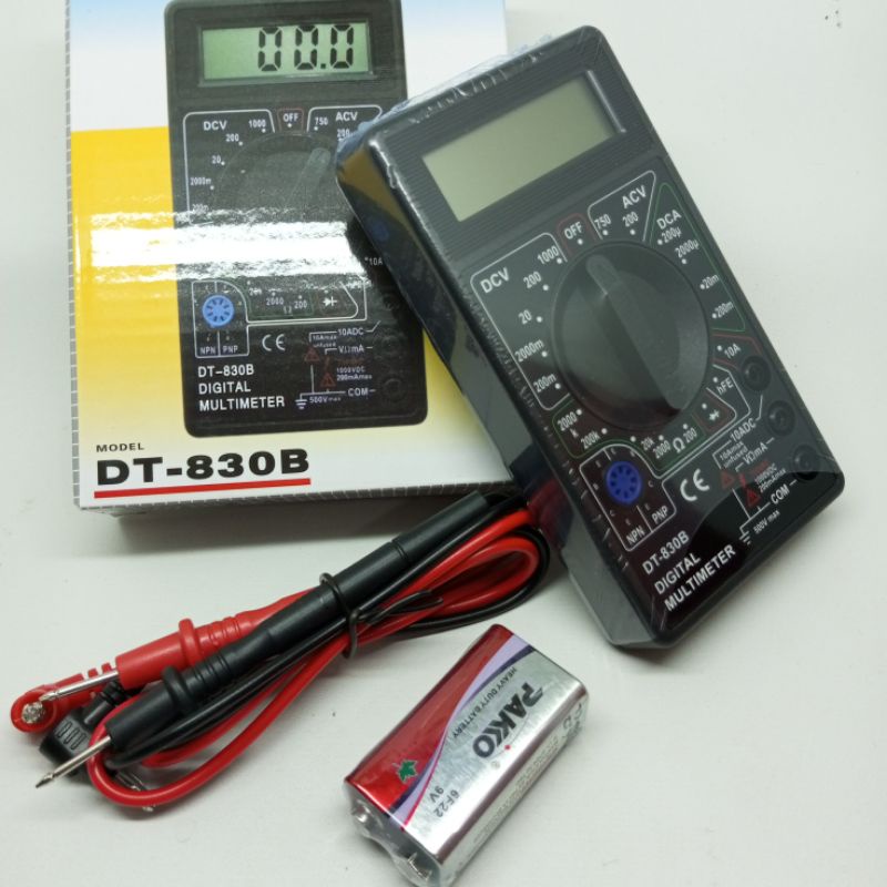 Multimeter digital tester