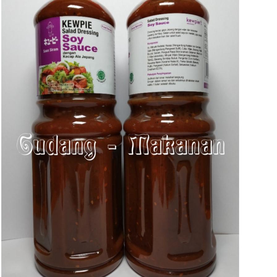 

✼ Kewpie Salad Dressing Soy Sauce 1 Liter ➤