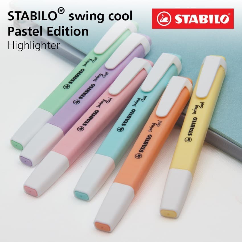 

HJK Stabilo Swing Cool Pastel isi 6