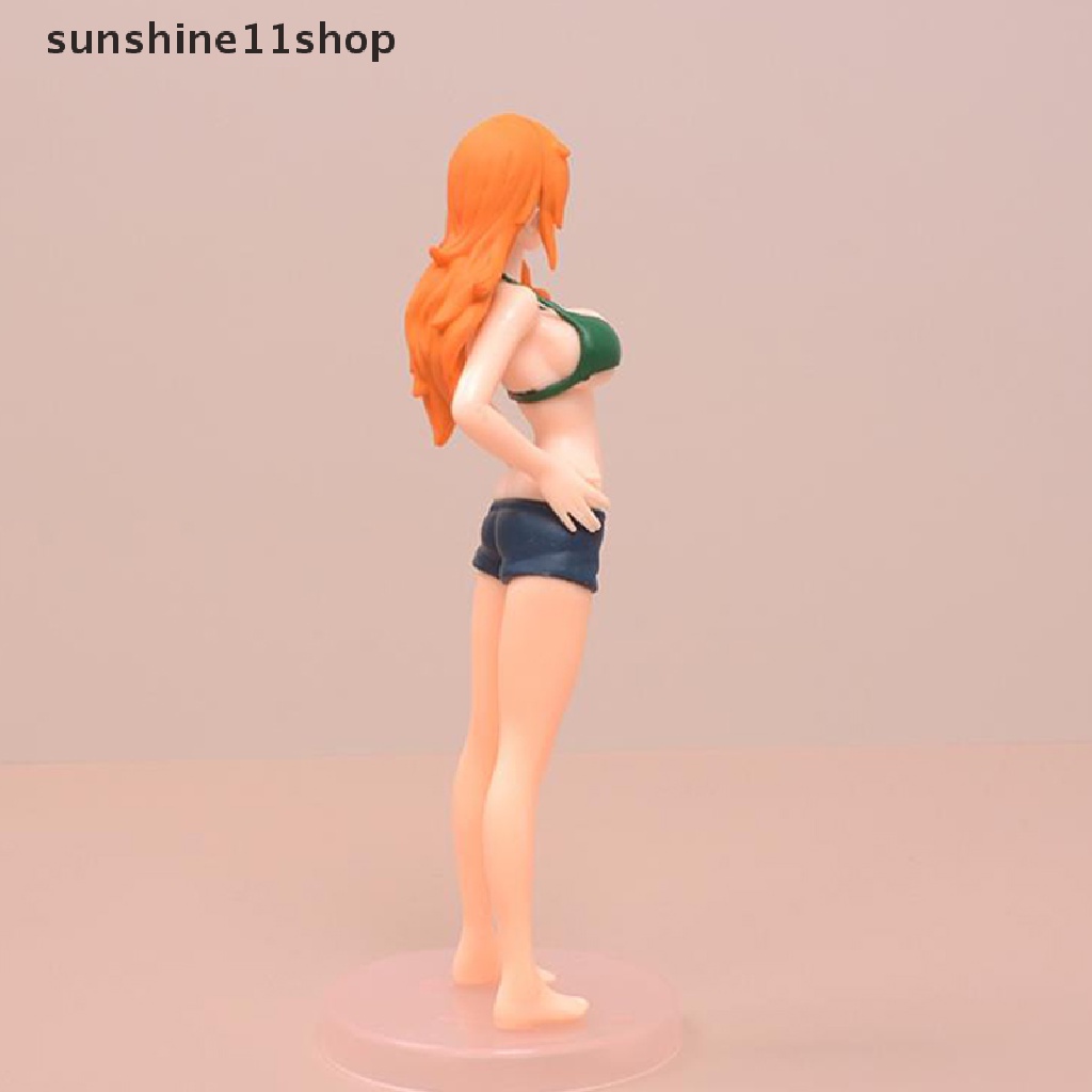 Sho 3gaya Sexy Bikini Girl Figurine Karakter Anime Baju Renang Puding Nami PVC Model Mainan N