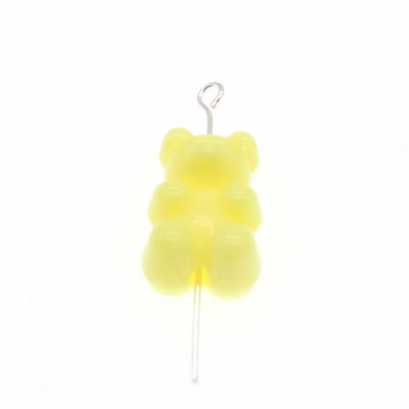 Manik mote gummy bear pastel [10 pcs mix warna]