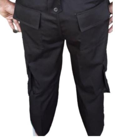 ֍ CELANA PDL SATPAM COKLAT GELAP ✈