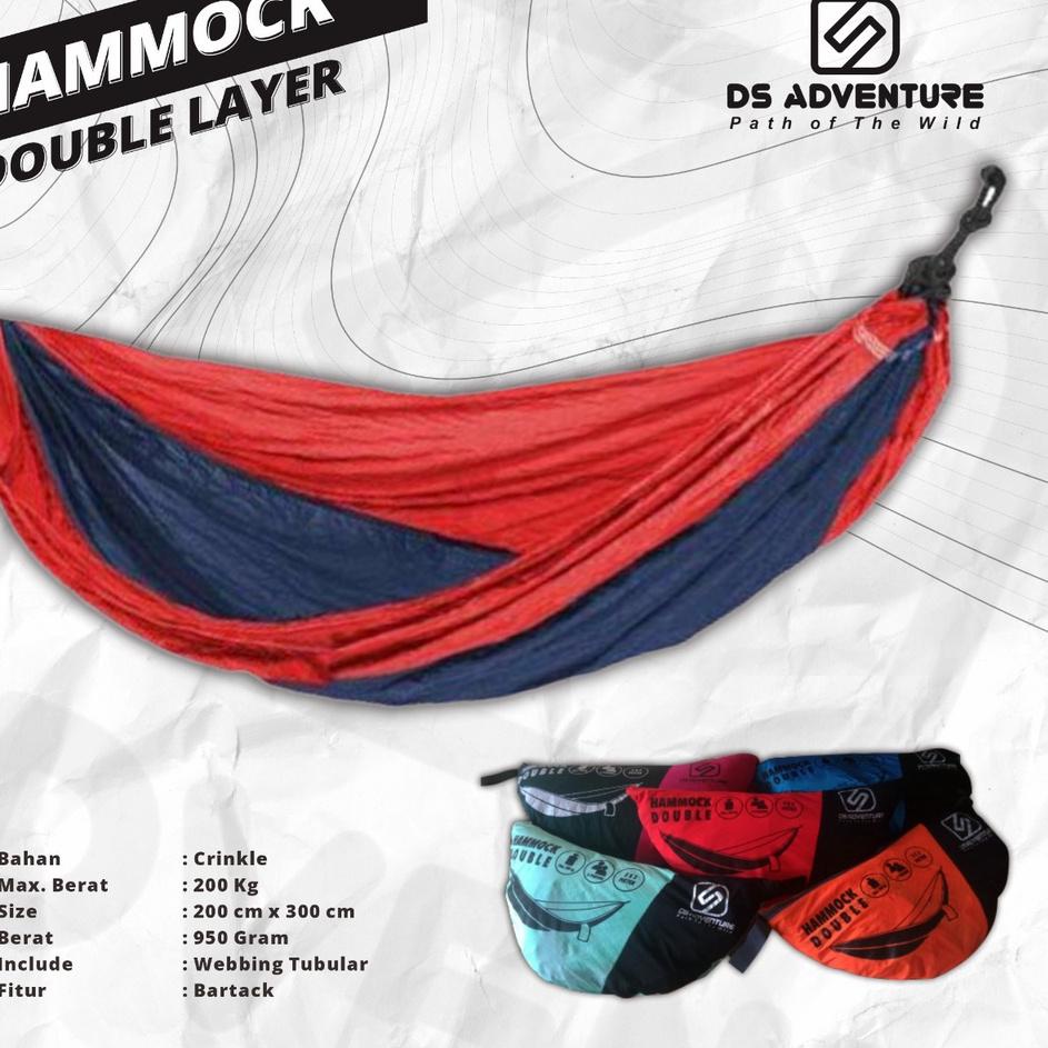 Get On ds adventure / Hammock Double / hammock Jumbo Full Bartex - Ayunan Gantung Dewasa / hammock t