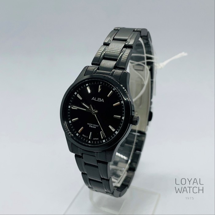 Jam Tangan Alba Wanita ARX023 Hitam Original Garansi Resmi