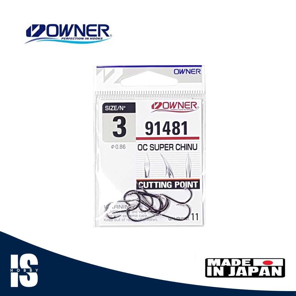 Hook Kail Pancing Owner Cut Super Chinu Cutting Point 91481