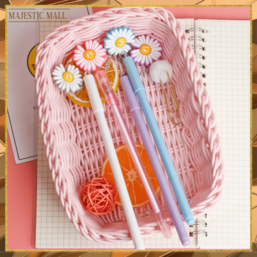 

® Pulpen Gel Gantungan Karakter Bunga Daisy Pena Pelajar Lucu Souvenir Import COD