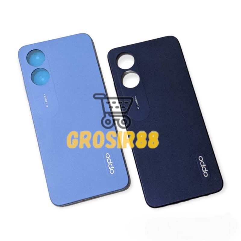 BACKDOOR BACKCOVER CASING TUTUP BELAKANG OPPO A17 ORIGINAL