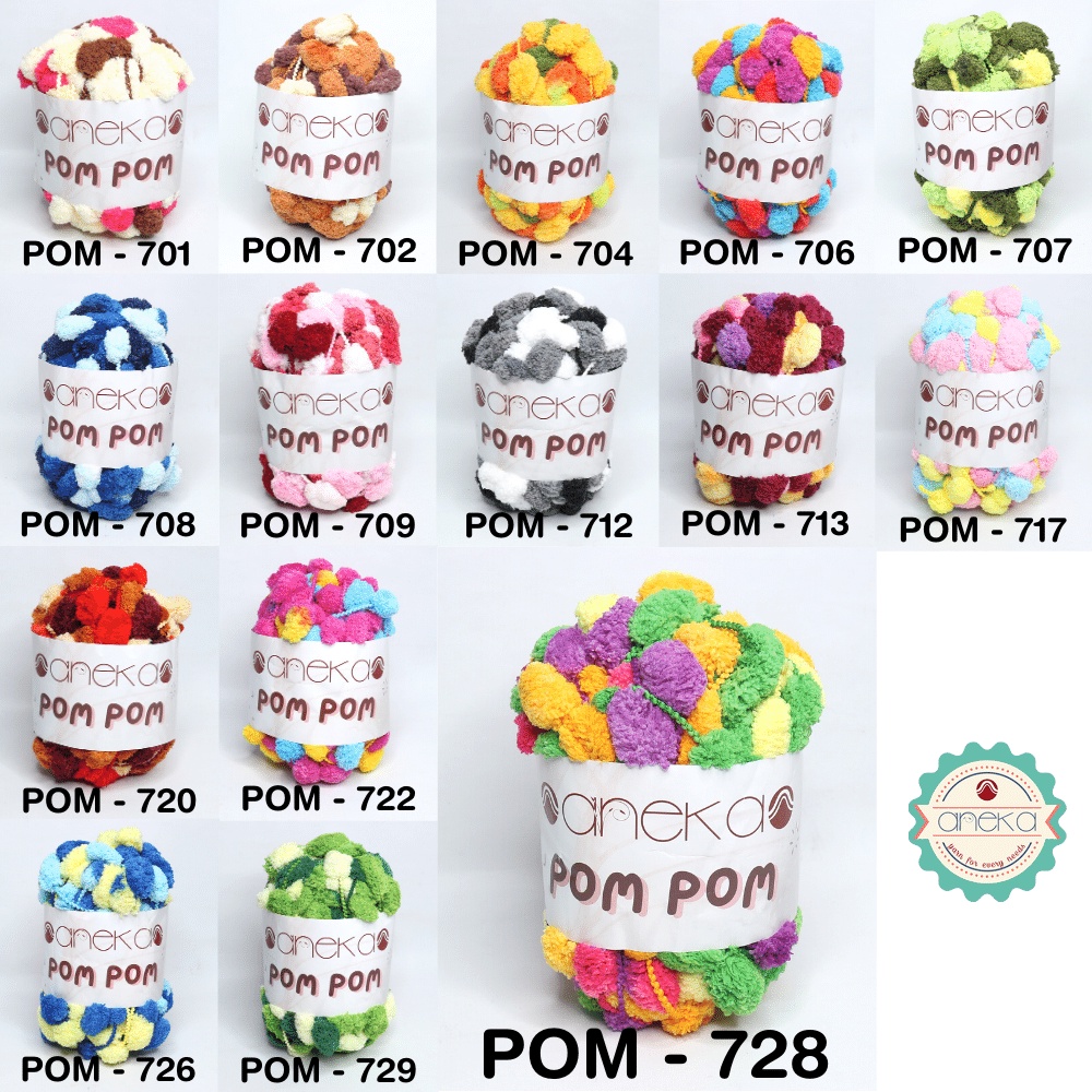 KATALOG - Benang Rajut Pom - Pom Yarn