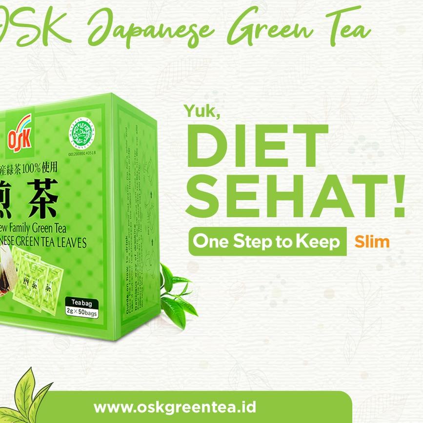 

✸ OSK Japanese Green Tea (50 Sachet) ➼