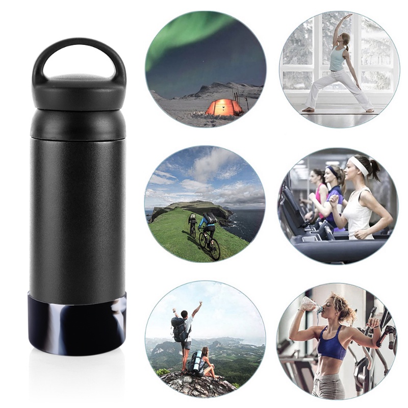 Non-slip Mat Coaster Anti-Slip Bottom Sleeves Cover Water Bottle Cup Lid Untuk Outdoor Camping Hiking Slip-proof Boots Sleeves Tumbler Boot Botol Lengan Silikon Base Cup