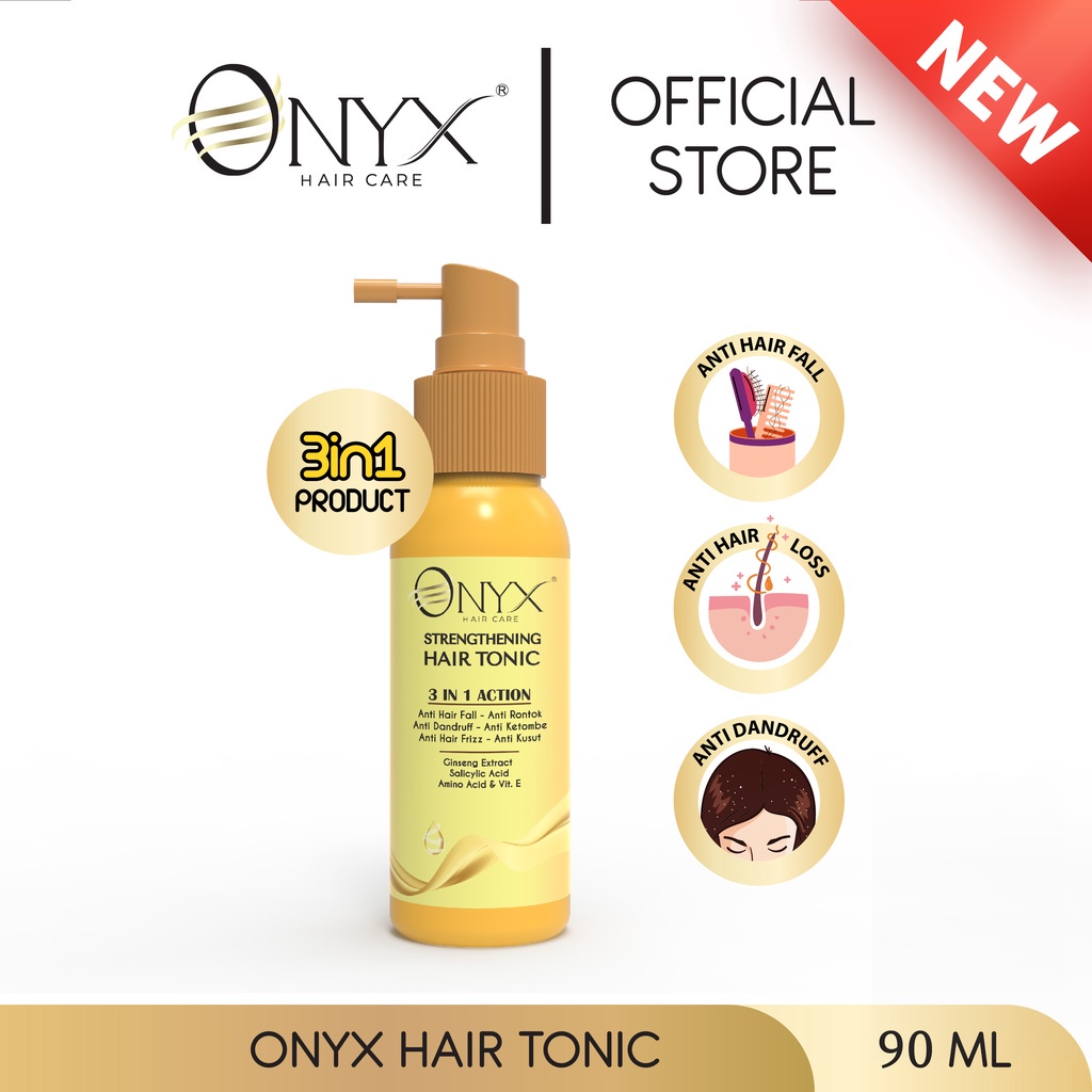 ❤ MEMEY ❤ ONYX Strenghtening Hair Tonic 90ml