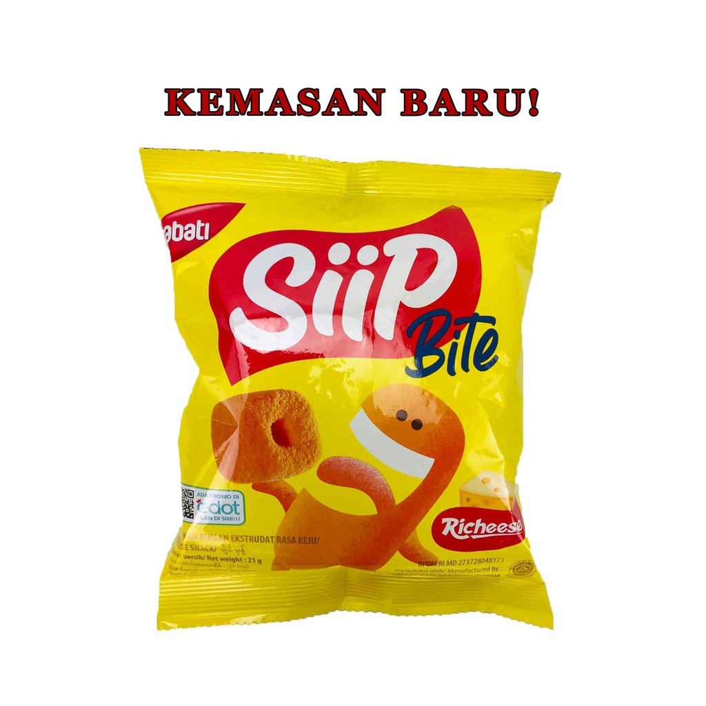 BITESIZE RICHEESE 21g* NABATI RASA KEJU* SNACK NABATI SIPP