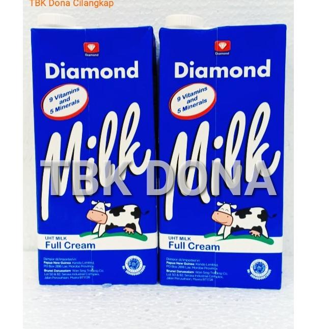 

[KODE 2773] DIAMOND MILK SUSU FULL CREAM 1 LITER