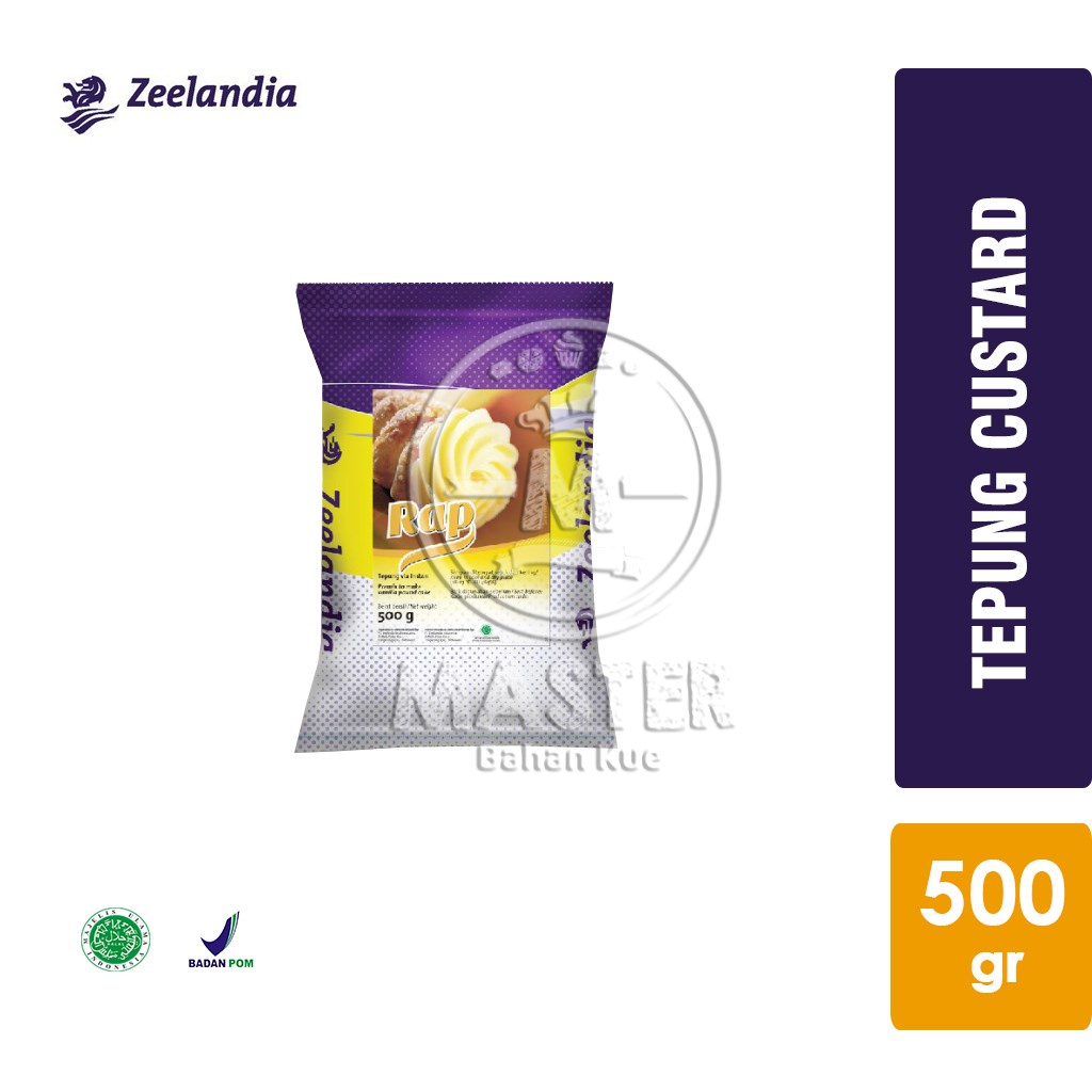 

Zeelandia RAP Tepung Vla Instant / Premix Custard [Pack Asli 500gr]