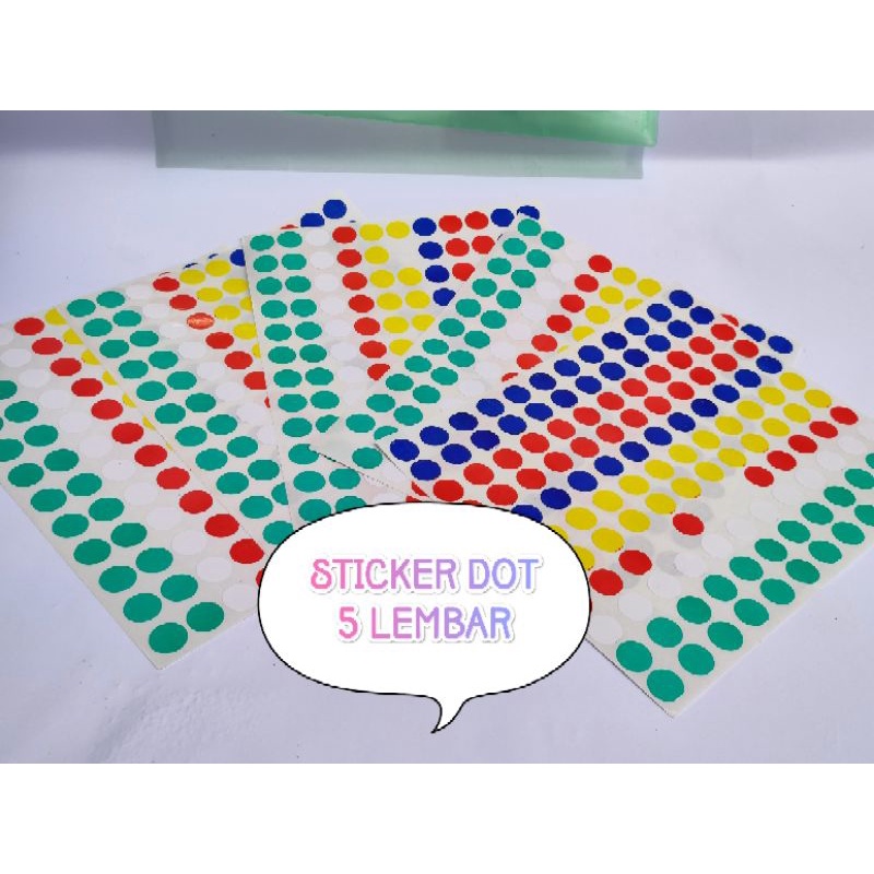 

sticker dot mainan sticker anak