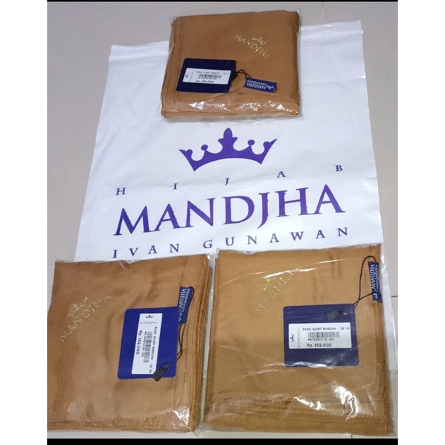 Mandjha 3 Pcs Polos Non Parfum Ivan Gunawan Kode 38 Gold Mustard