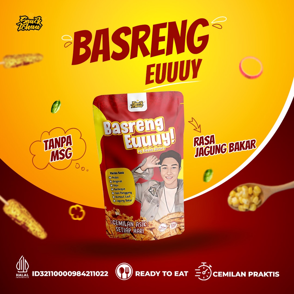 

BASRENG EUY (Bakso Goreng) - Rasa JAGUNG BAKAR Daun Jeruk