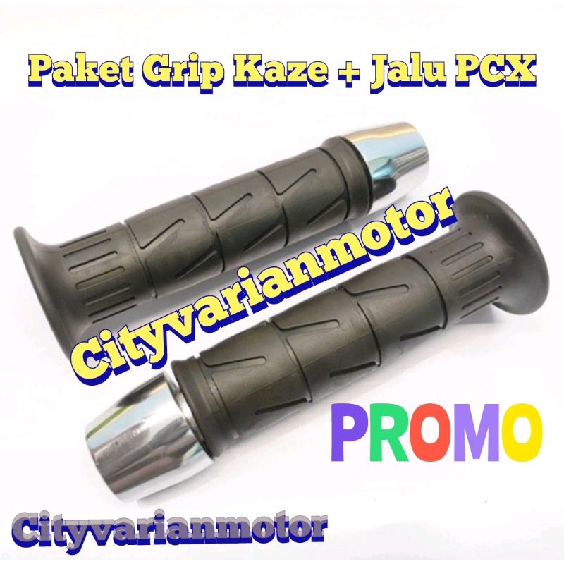 PROMO Handgrip Kaze Hand Grip kaze Handfad Hanfat Sarung Gas Kaze ORIGINAL Set Jalu Setir pcx Handgrip Kaze Sarung Gas Kaze Hanfat Kaze Set Jalu Pcx Handgrip Kaze set Jalu Stang Pcx Cb GL Megapro Rxking RX KING Vario Mio Beat Scoopy New Semua motor