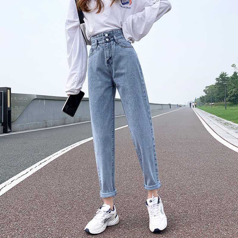 Celana Jeans Wanita Korea