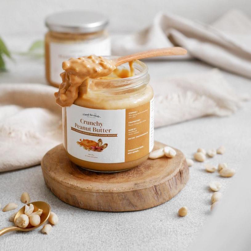 

♡ Viand Bevande - Crunchy Peanut Butter 220gr ✺