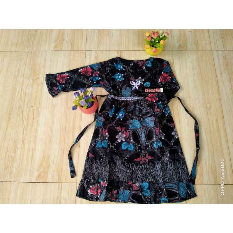 Baju Gamis Batik Anak 1-9 Tahun Cantik TerMurah Nampol