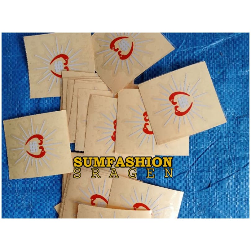 Sticker Printing Setia Hati Winongo - Stiker Persaudaraan SH  - Logo PSHW Hati Bersinar