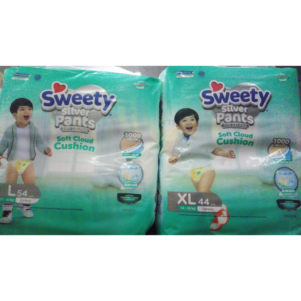 PAMPERS SWEETY SILVER