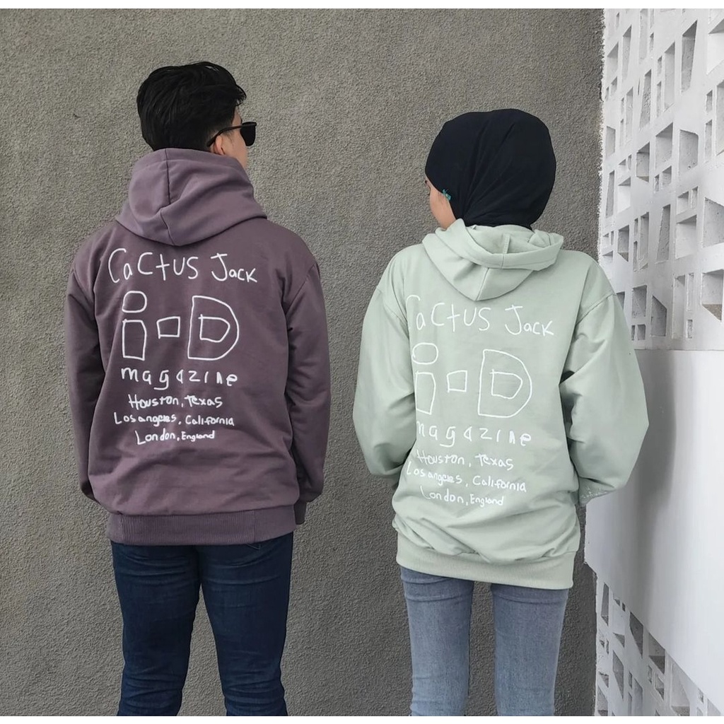 Sweater Unisex Cewe Cowo UTOPIA ISSUE HOODIE Jacket Outerwear Fashion Kasual Santai Korean OOTD Gaya Keren Kekinian