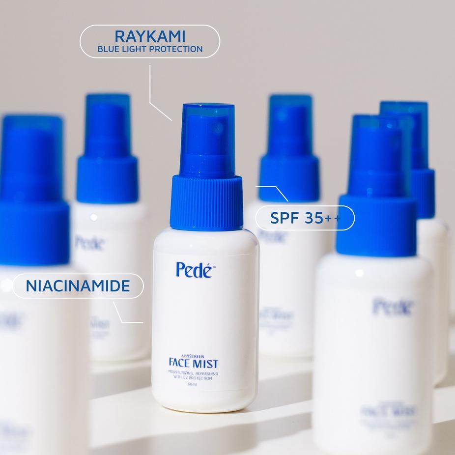 ✹ PEDE - Sunscreen Facemist | Moisturizing with SPF - 60 ML ◌