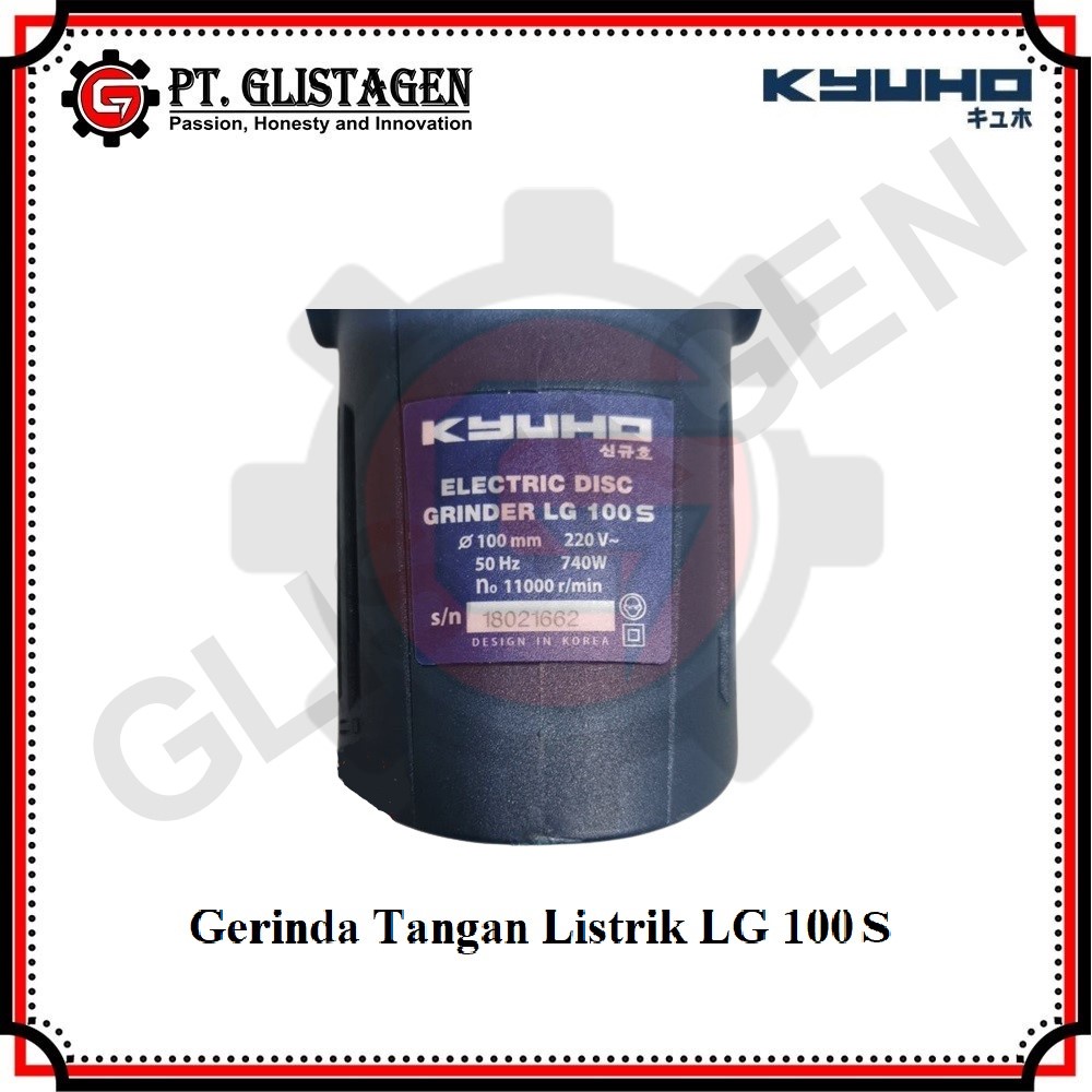 KYUHO LG100S Mesin Gurinda Gerinda Tangan 4inch KYUHO LG 100S