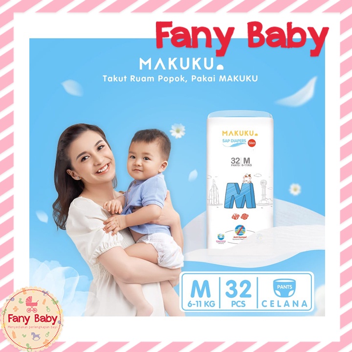 MAKUKU SAP DIAPERS SLIM TRAINING PANTS