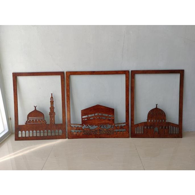 WALL DECOR KABAH | HIASAN DINDING CUSTOM | DEKORASI DINDING KABAH