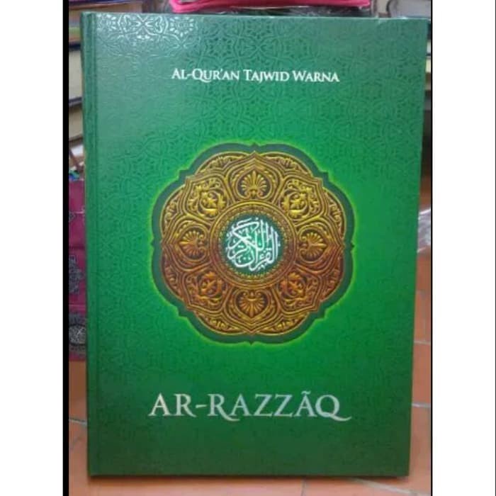 

Al Quran AR-RAZZAQ Tajwid Lansia ukuran jumbo