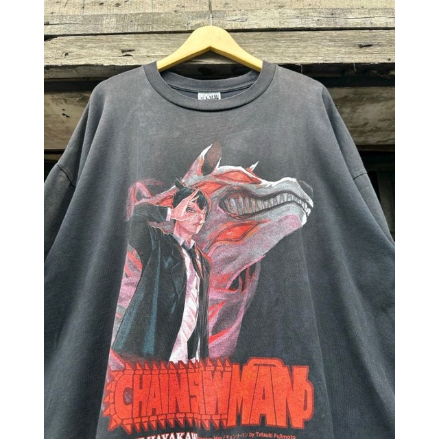 Bundling Kaos Anime Chainsaw Man & Kaos Sukajan Karakuri(Bordir)