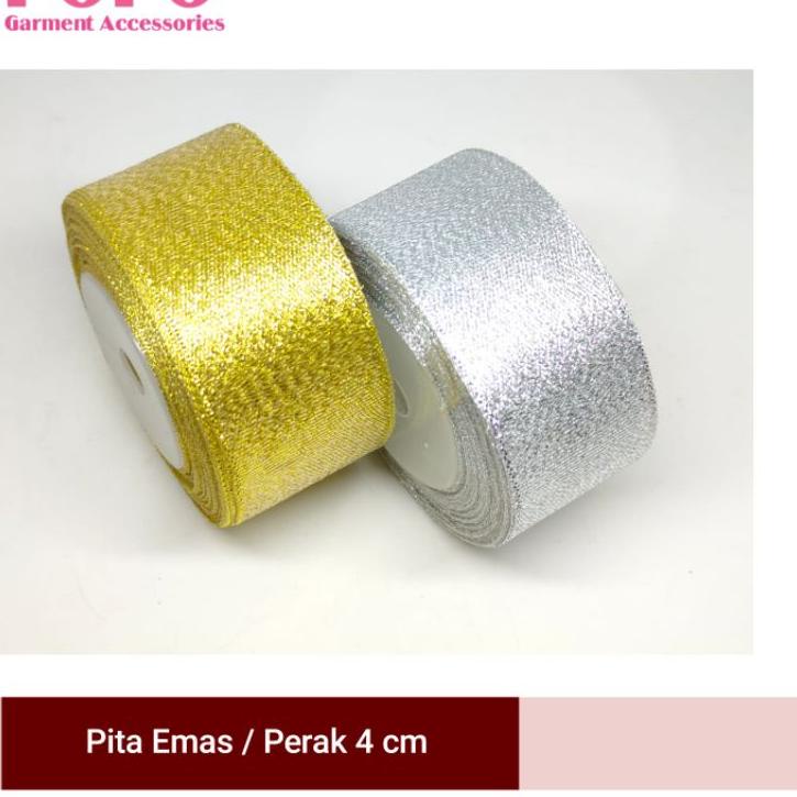 

idLl2L6 pita emas 11/2inchi (4cm) per Roll