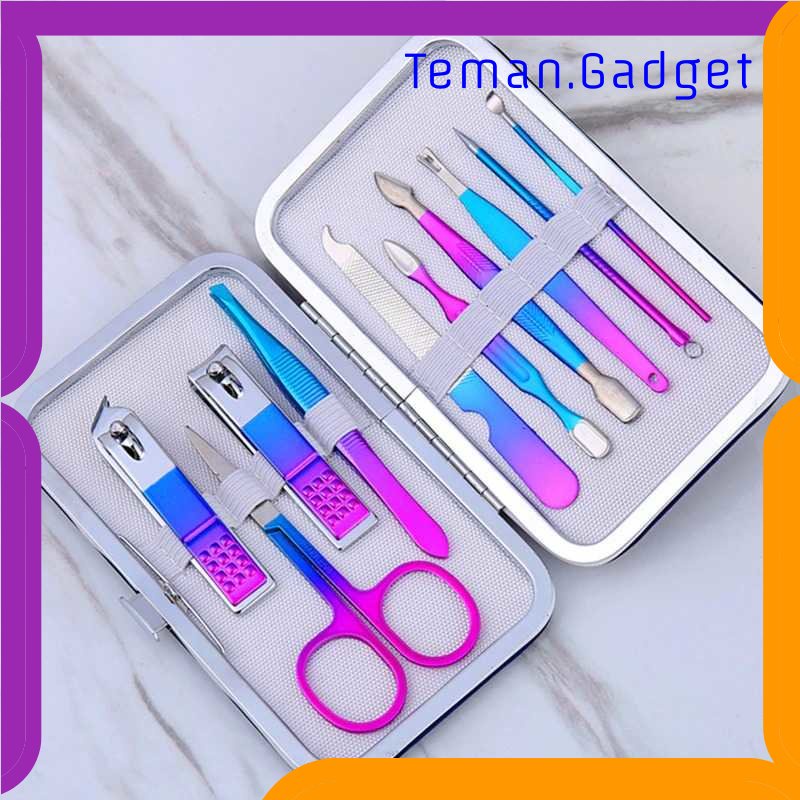 TG - PRW NelBeauty Nail Art Set Gunting Kuku Manicure Pedicure 10 PCS - NB10