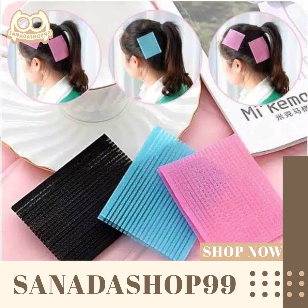 (ACC74) Velcro Rambut Penahan Rambut Japit Rambut Aksesoris Rambut Warna Random