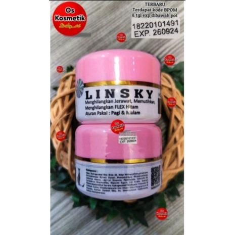 CREAM LINSKY LOGO L BPOM ORIGINAL