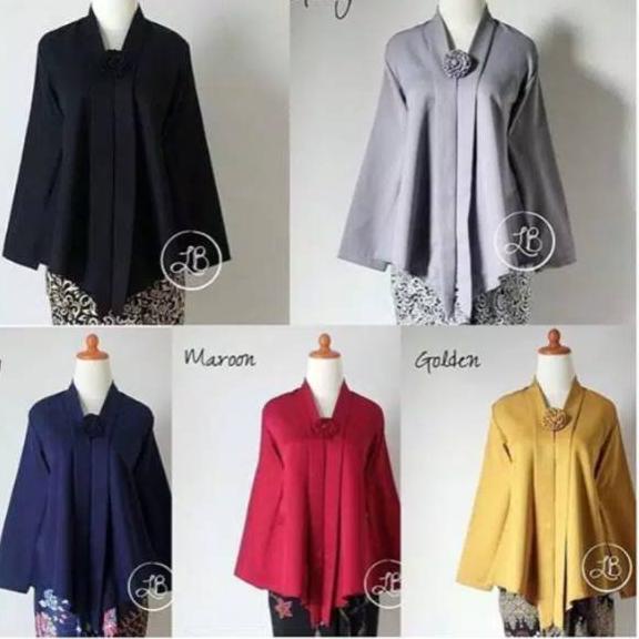➸ ATASAN KEBAYA KUTUBARU FLOY BALOTELLI / KEBAYA ENCIM / navy / maroon / gold / abu / pink dusty ➤