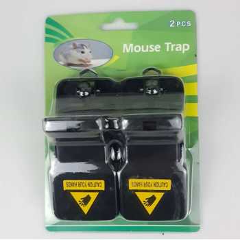 [2 PCS] Jebakan Tikus Jepit Otomatis Ampuh Tanpa Racun Automatis Black Cat Mouse Trap / Jepitan Perangkap Tikus Curut Celurut Besar Kecil Sedang / Alat Jebakan Penjebak Perangkap Pembunuh Tikus Hama Modern Canggih Mouse Trap Pest Control Premium Quality